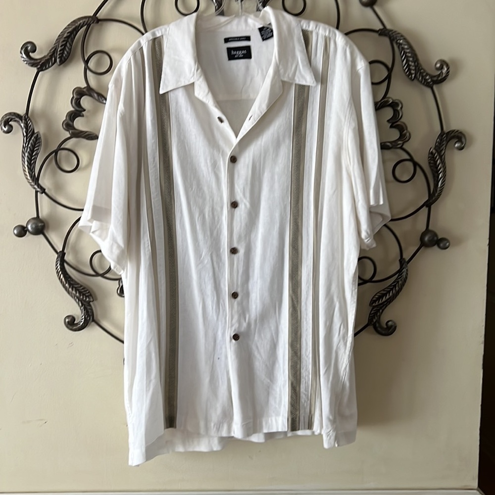 Washable Linen Haggar Shirt